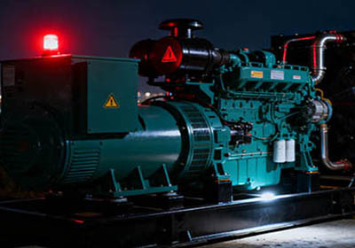 上柴大功率备用发电机组保障关键设施